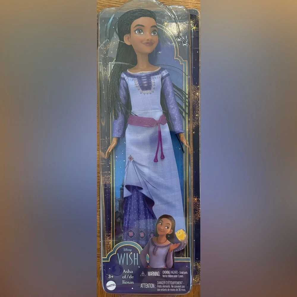 Nwt Disney’s wish Asha of Roses doll 12.75”H